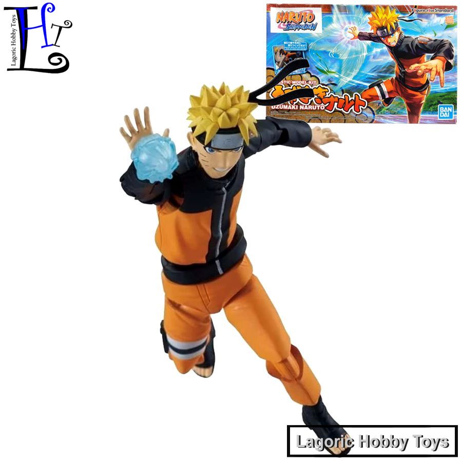 Figure Rise Standard Uzumaki Naruto Bandai Mainan Figure