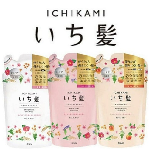 ICHIKAMI SHAMPO REFFIL 340ML ORIGINAL MADE IN JAPAN - ICHIKAMI SHAMPOO - AIRY N SILKY