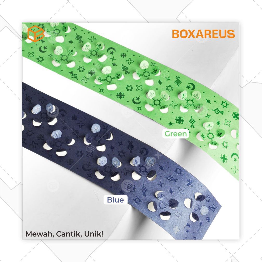 Paperbelt Lebaran Label Sabuk Idul Fitri Hiasan Ramadhan Dekorasi Hampers | BLP