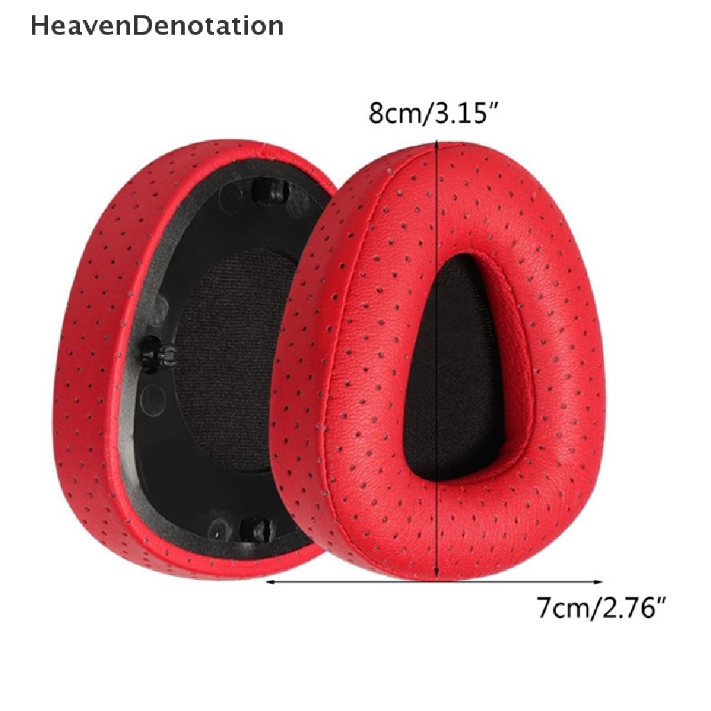 [HeavenDenotation] Upgrade Bantalan Telinga Bantalan Earpads Untuk Senmai Zombiescat Headphone Bernapas Earpads Protein Skin Ear Pads Dengan Gesper Dropship HDV