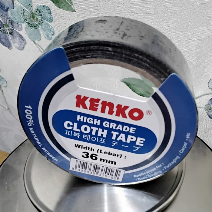 

_^_^_^] Cloth Tape 36mm/12y Hitam