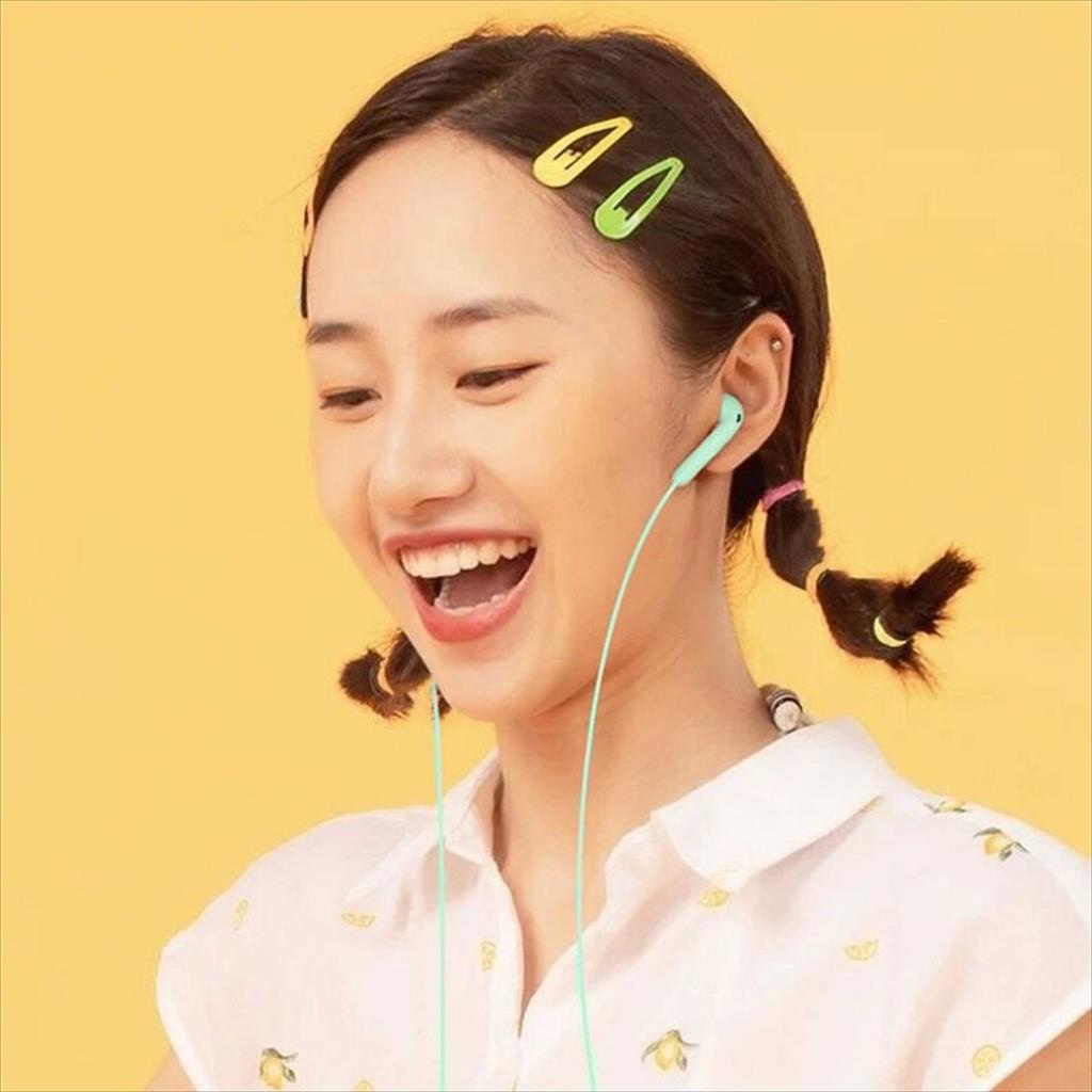 LS 524 - Headset Handsfree Matte  Macaron U19 Hifi Stereo Extra Bass Colorfull Earphone Jack 3.5mm With Mic