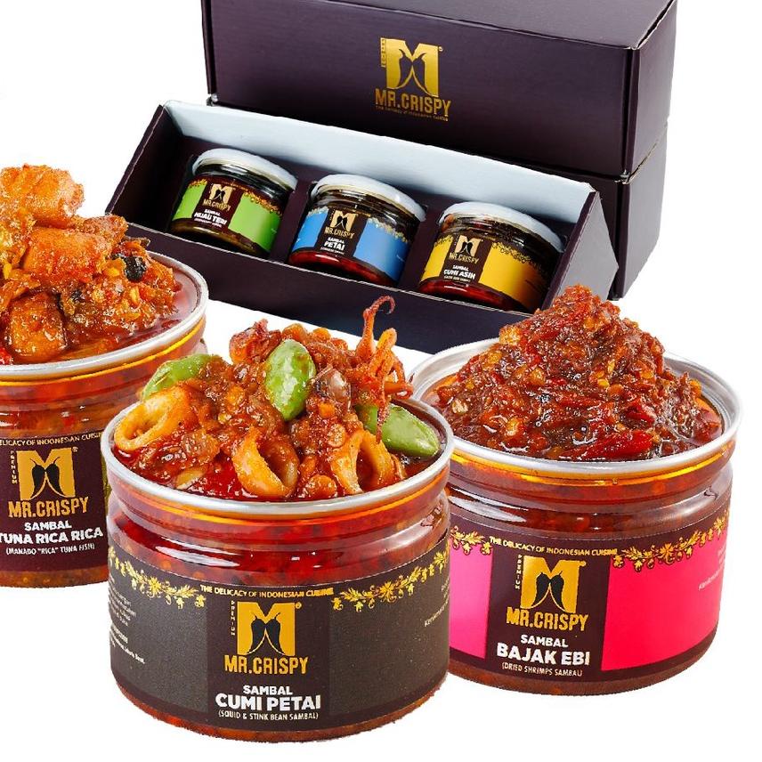 

☻ PAKET SAMBEL HEMAT E MR.CRISPY(KOTAK HMPERS) ✦