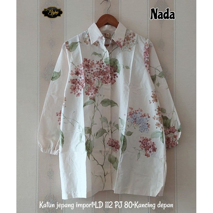 NADA KEMEJA BAHAN KATUN JEPANG