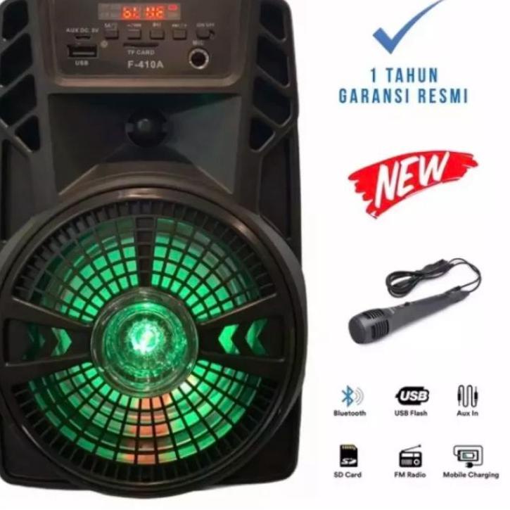 ➬ Speaker Bluetooth XTM-8118/ST-5001 Bonus Mic karaoke player FM Radio digital ♥