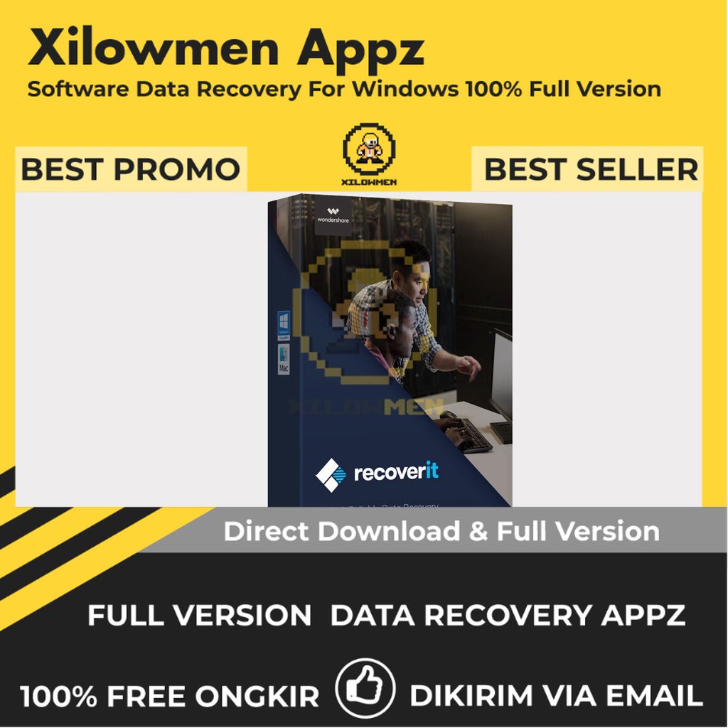 [Full Version] Wondershare Recoverit Pro Lifetime Data Recovery WIN OS - Solusi pemulihan data untuk semua jenis file