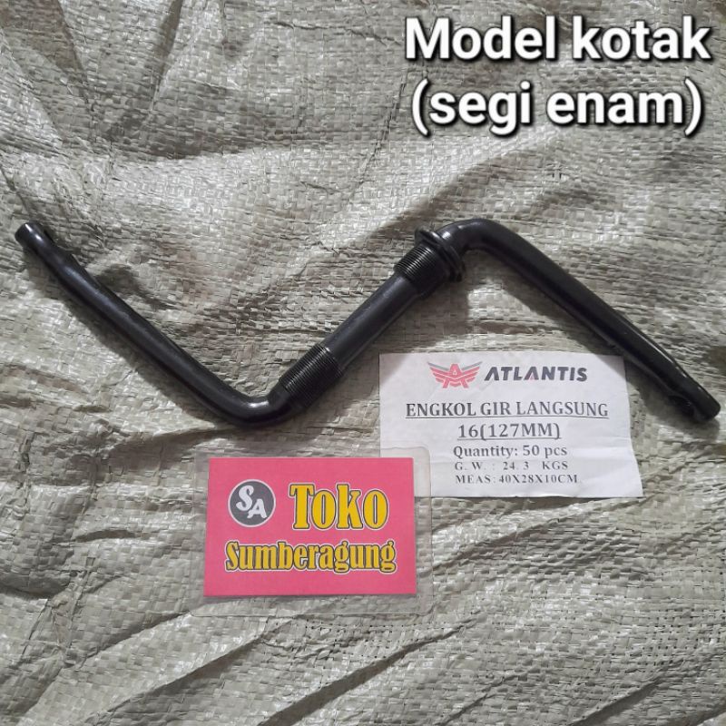 Crank arm ontel bmx langsung sepeda anak2 ukuran 12-san 16-san 18-san crank arm onthel gir langsung 