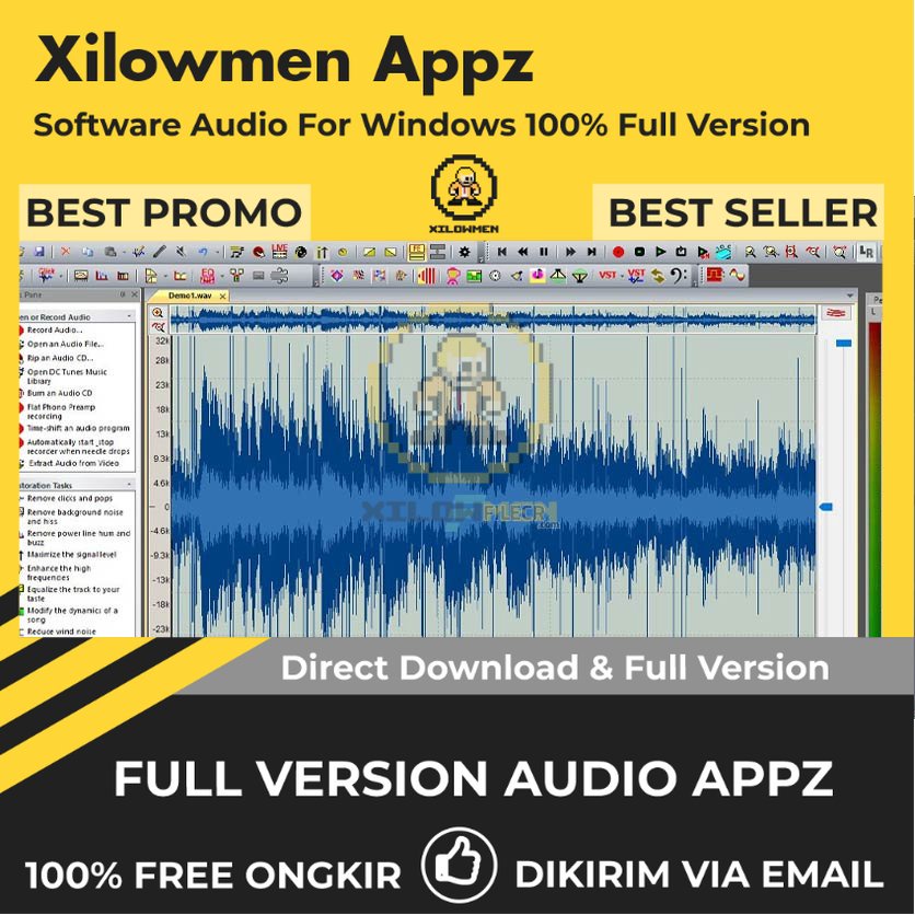 [Full Version] Diamond Cut Audio Restoration Tools Pro Lifetime Audio Software WIN OS