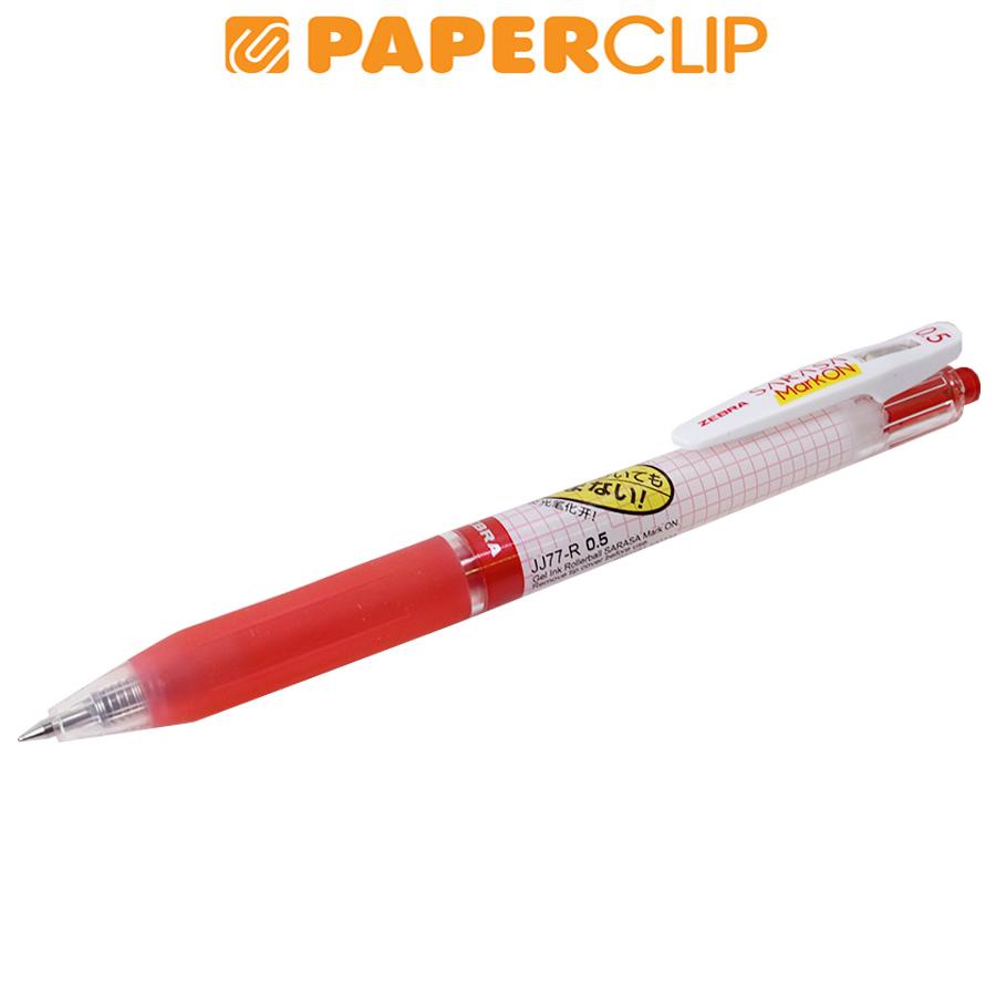 

BALLPOINT / PEN ZEBRA SARASA CLIP MARK ON 05 RED
