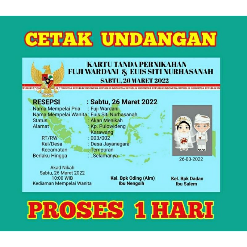 Cetak Undangan Unik