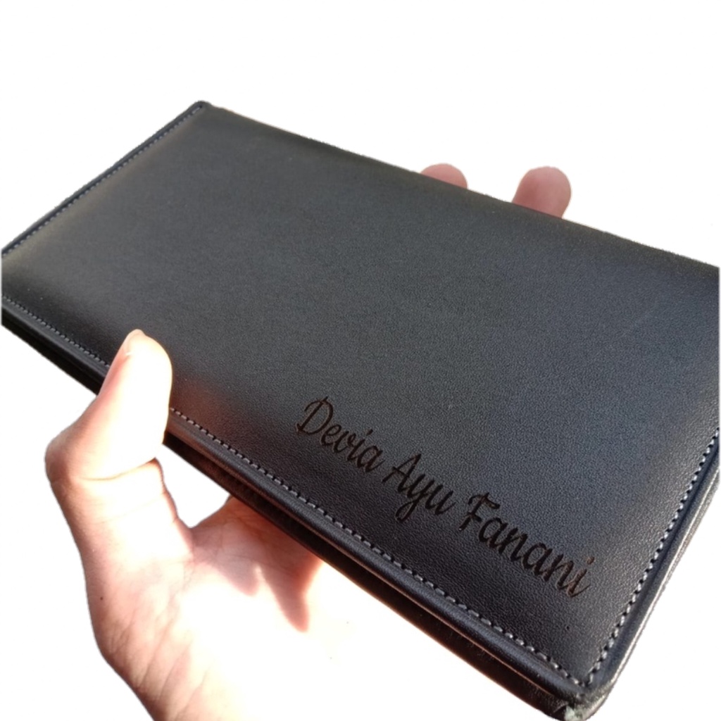 Dompet Pria / Wanita Panjang Original Kulit Asli Garut