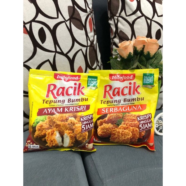 

Racik Tepung Bumbu Serbaguna Dan Ayam Krispi 210gr
