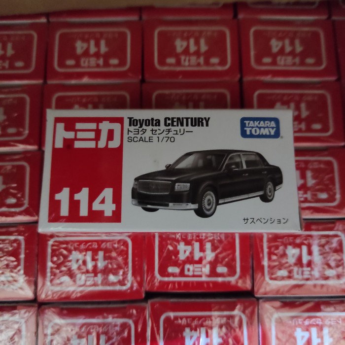 Diecast Tomica #114 1/70 Toyota Century Black