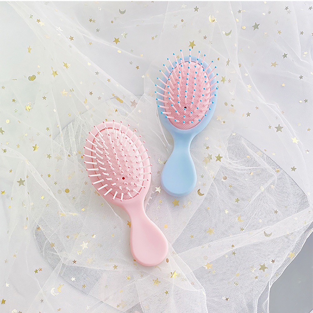 ღ Sanrio Girl Air Cushion Sisir Kawaii Cinnamorroll My Melody Lucu Kartun Perawatan Rambut Sisir Pijat Salon Tata Rambut Alat Mainan Hadiah