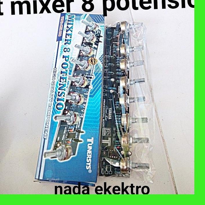 Terbaru | KF7 | kit mixer 8 potensio tunersys yamaha original
