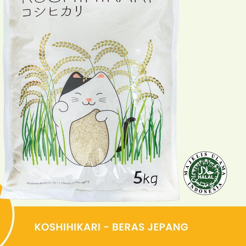 

➲ Koshihikari Beras Jepang 5KG ☑