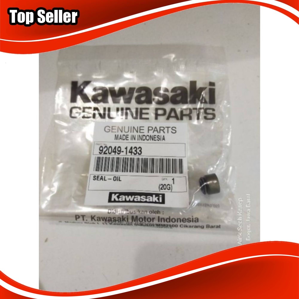 Seal sil klep Kawasaki Kaze - Blitz - Kaze R Original 1PCS Promo Harga Murah