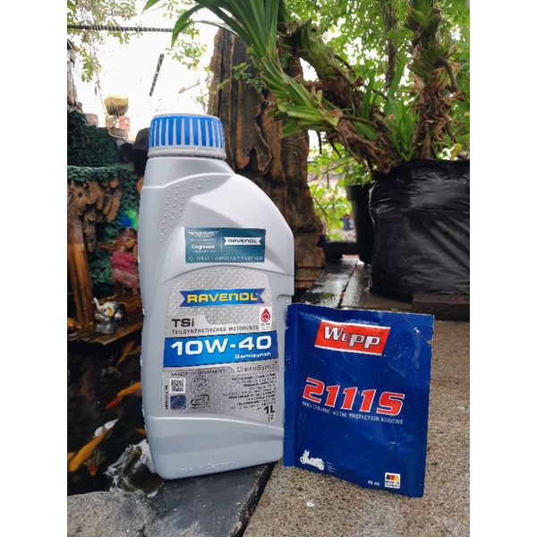 Paket Revanol TSI 10W-40 API SN/CF + Wepp 2111S  Ceramic Engine Protect