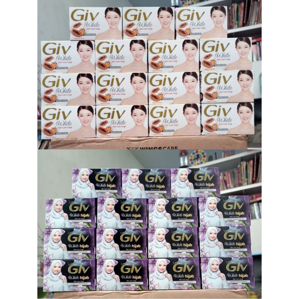 SABUN MANDI GIV PEPAYA & HIJAB | MISIE STUFF CALLUELLASHOP LUMAJANG