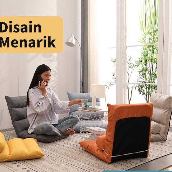 ♡ Greenland Kursi Lipat Santai Lazy Sofa Bed Duduk Kursi Lesehan Kursi Lantai Sofa Portable  HSB302 