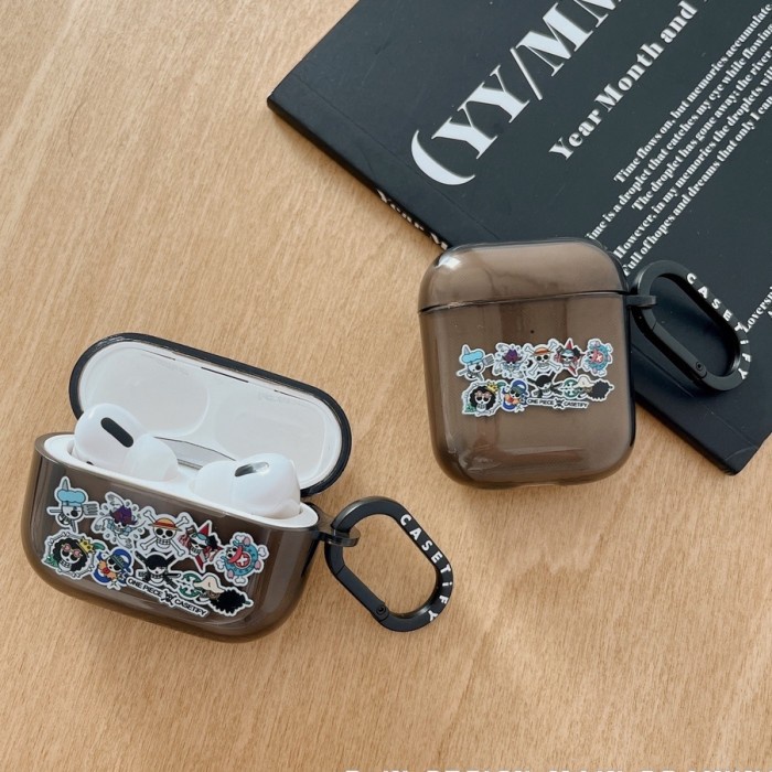 Lanyard One Piece Casetify Soft Case Casing Airpods Gen 1 2 3 Pro Cover Airpod