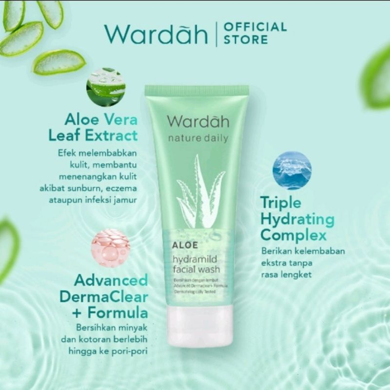 Wardah Nature Daily Aloe Vera Gel Multifungsion