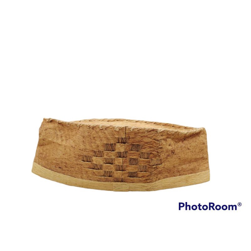 Lobe Kulit/lobe kayu/lobe/perlengkapan sholat/peci