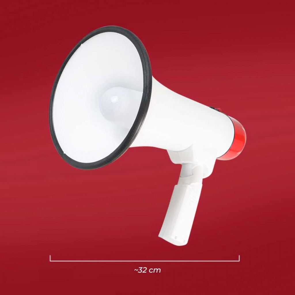 Megaphone Pengeras Suara Toak Bluetooth Voice Recorder Microphone