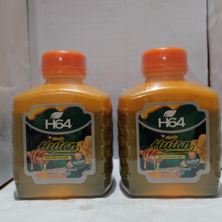

Madu Hutan Super H64 500gr-100% Nektar Alami-Madu Super Premium