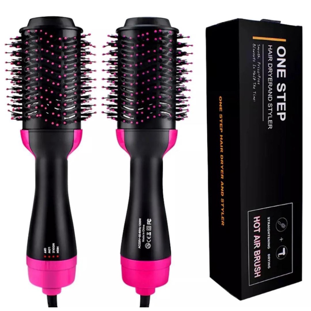 ONE STEP HAIR DRYER PENGERING RAMBUT HOT AIR BRUSH HAIRDRYER SISIR 3IN1 3 in 1 styler