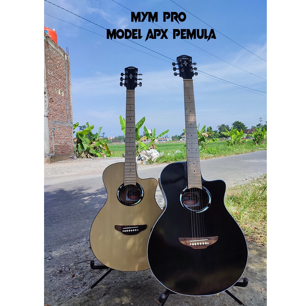 Gitar akustik pemula paket lengkap