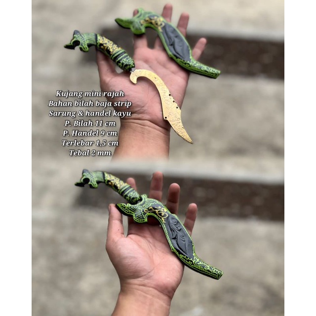 KOLEKSI KUJANG MINI RAJAH BER_LAFADZ (ASLI REAL PICK)