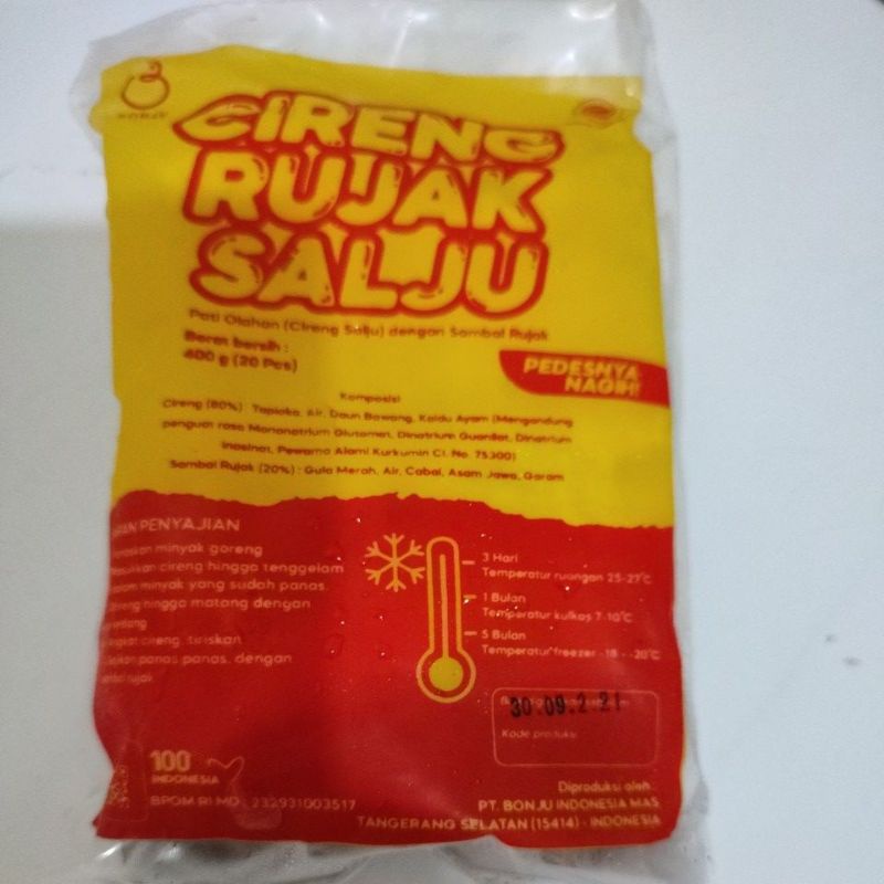 CIRENG RUJAK SALJU 400GR