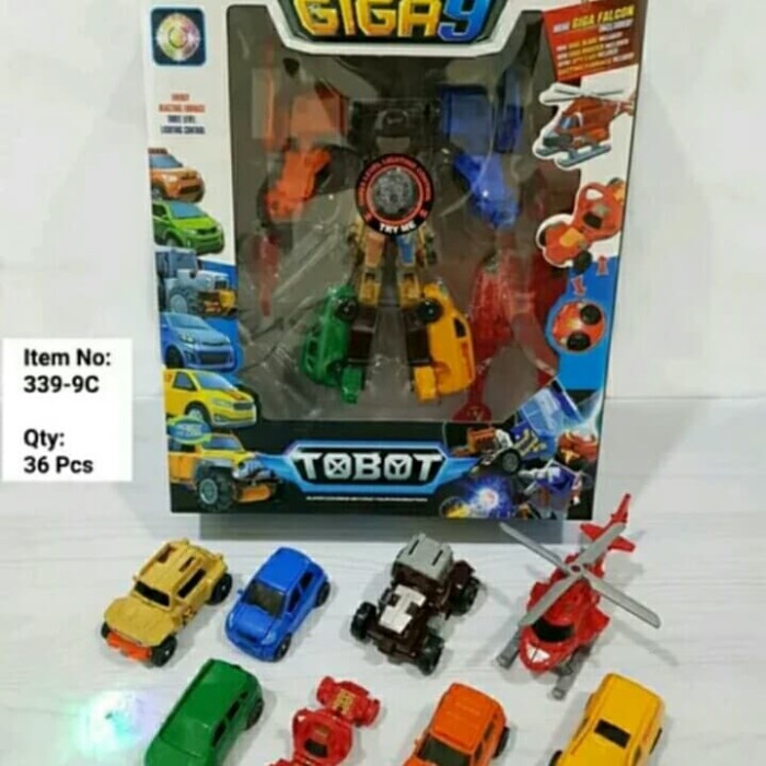 Terlaris Mainan Anak Tobot Giga 9