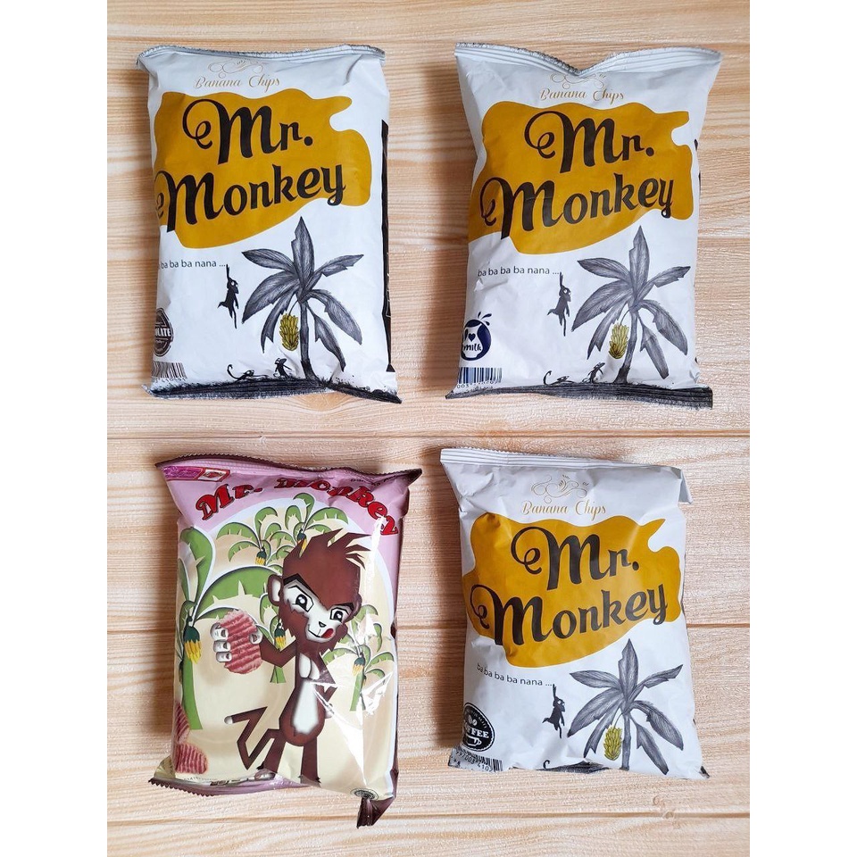 

Mr Monkey Keripik Pisang Khas Lampung 140gr