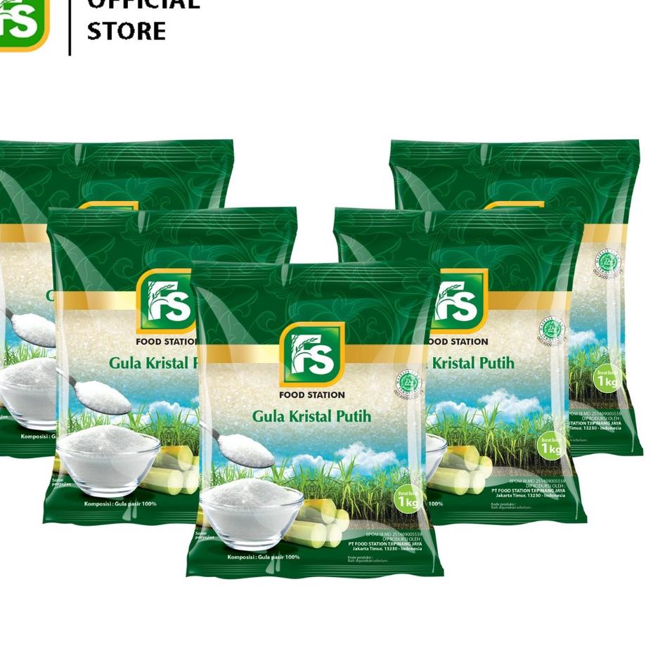 

← Food Station -FS Gula Kristal Putih Hijau 1 Kg (5 Pcs) ►