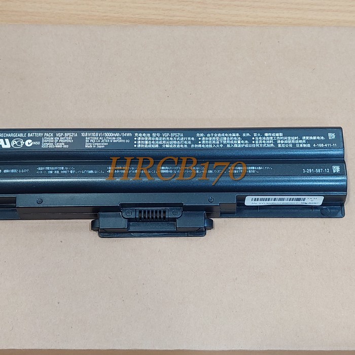 Baterai Laptop Sony Vaio Bps 13 BPS13 Bps 21 BPS21 VGP-BPS21 -HRCB