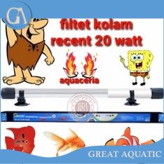 Lampu uv celup air kolam ikan uv long 20 watt recent