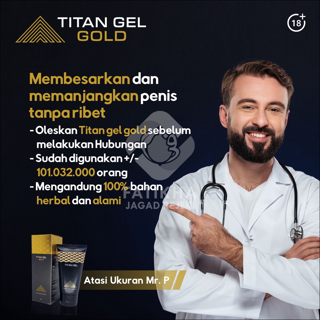 TITAN GEL ASLI ORIGINAL PEMBESAR PRIA ORIGINAL