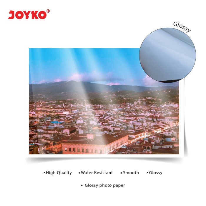 Glossy Photo Paper Kertas Foto Mengkilap Joyko GSP-A4-230 230 gr gram