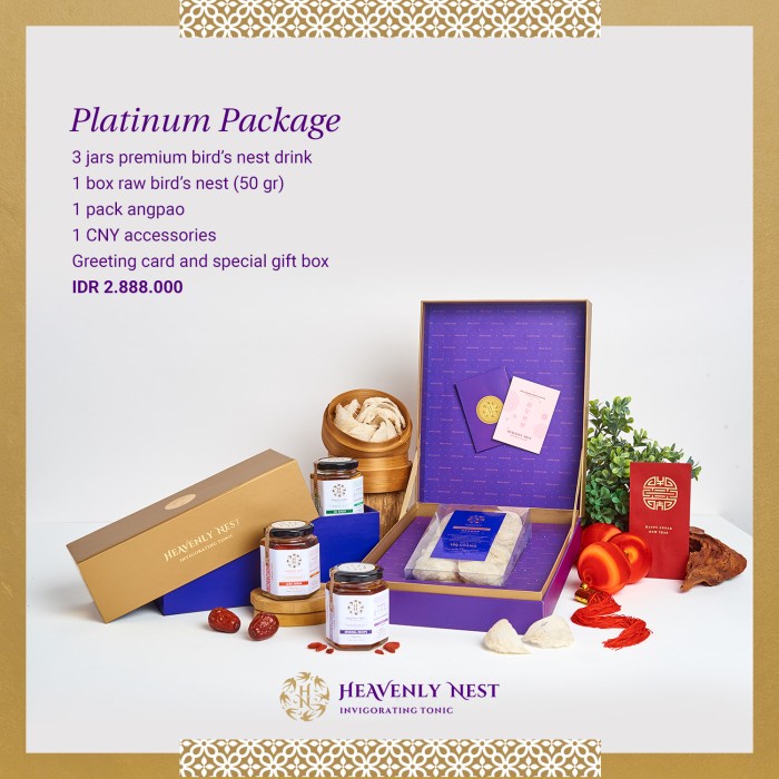

Hampers Parcel Minuman Sarang Burung - Lebaran - Natal