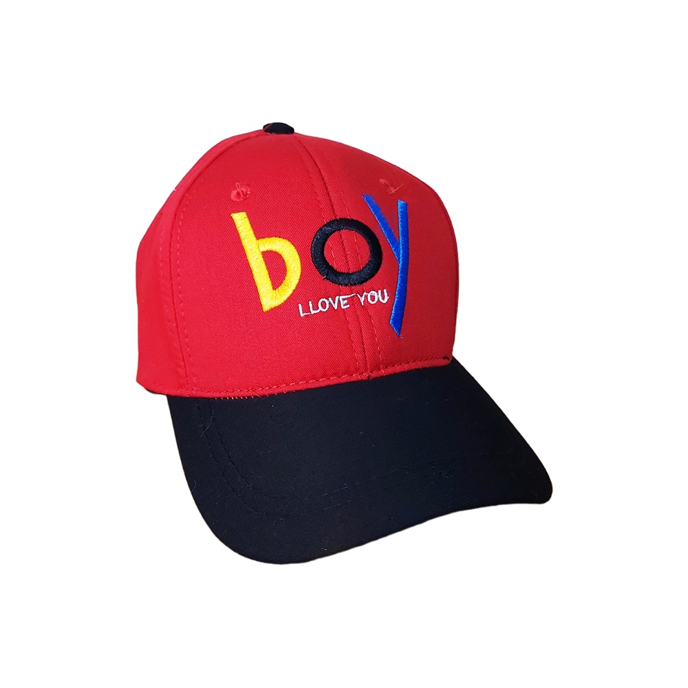 Topi Anak Laki laki Model BOY Usia 3 - 10 Tahun Bahan American Drill Keren Terbaru