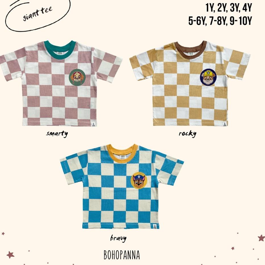 ▲ BOHOPANNA - GIANT TEE PAW PATROL- KAOS ANAK ✦