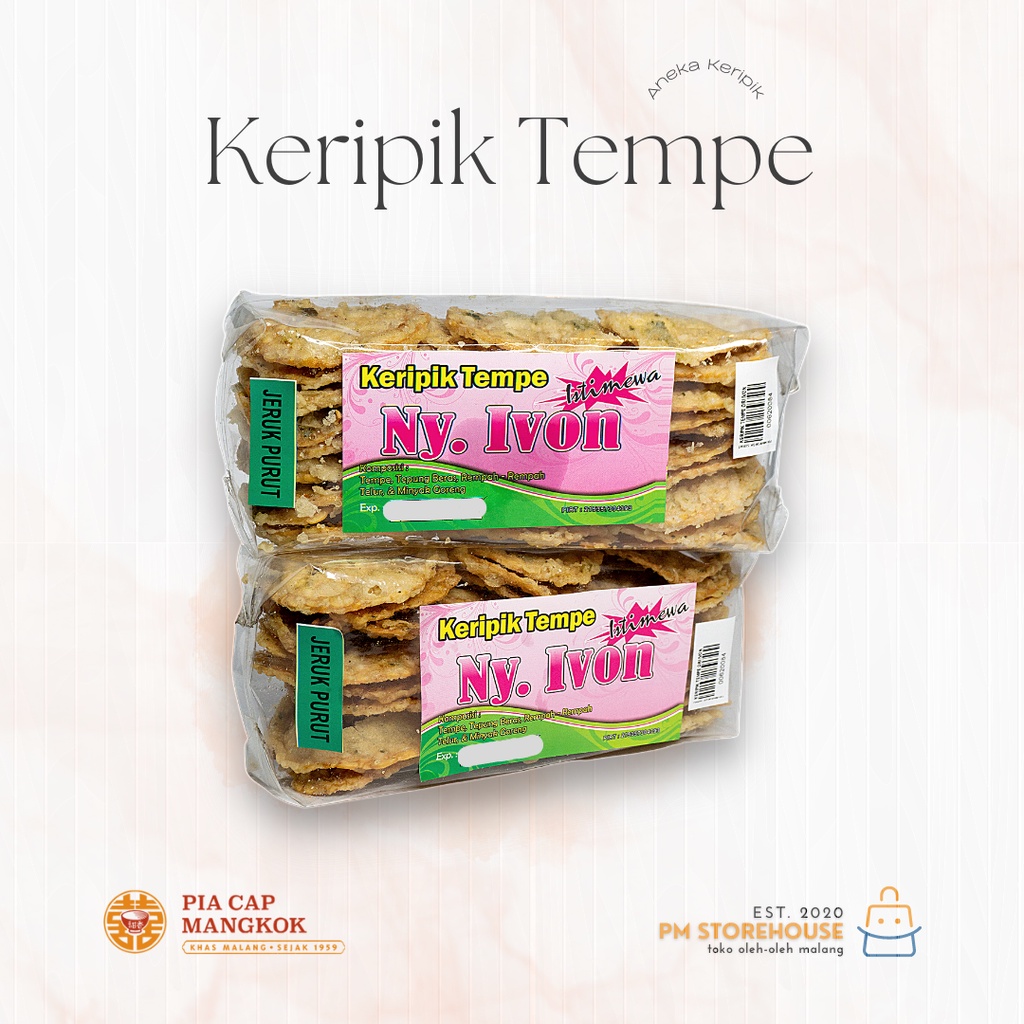 Keripik Tempe Ivon Rasa Original