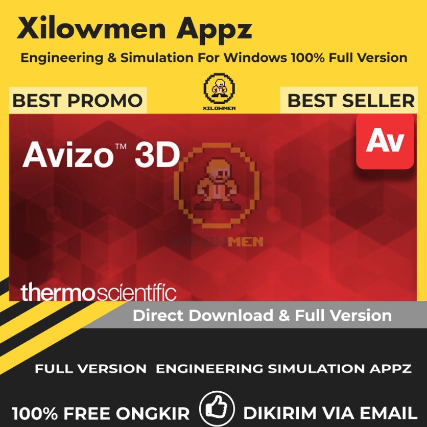 [Full Version] ThermoSientific AMIRA/AVIZO 3D 20 Pro Engineering Software Lifetime Win OS