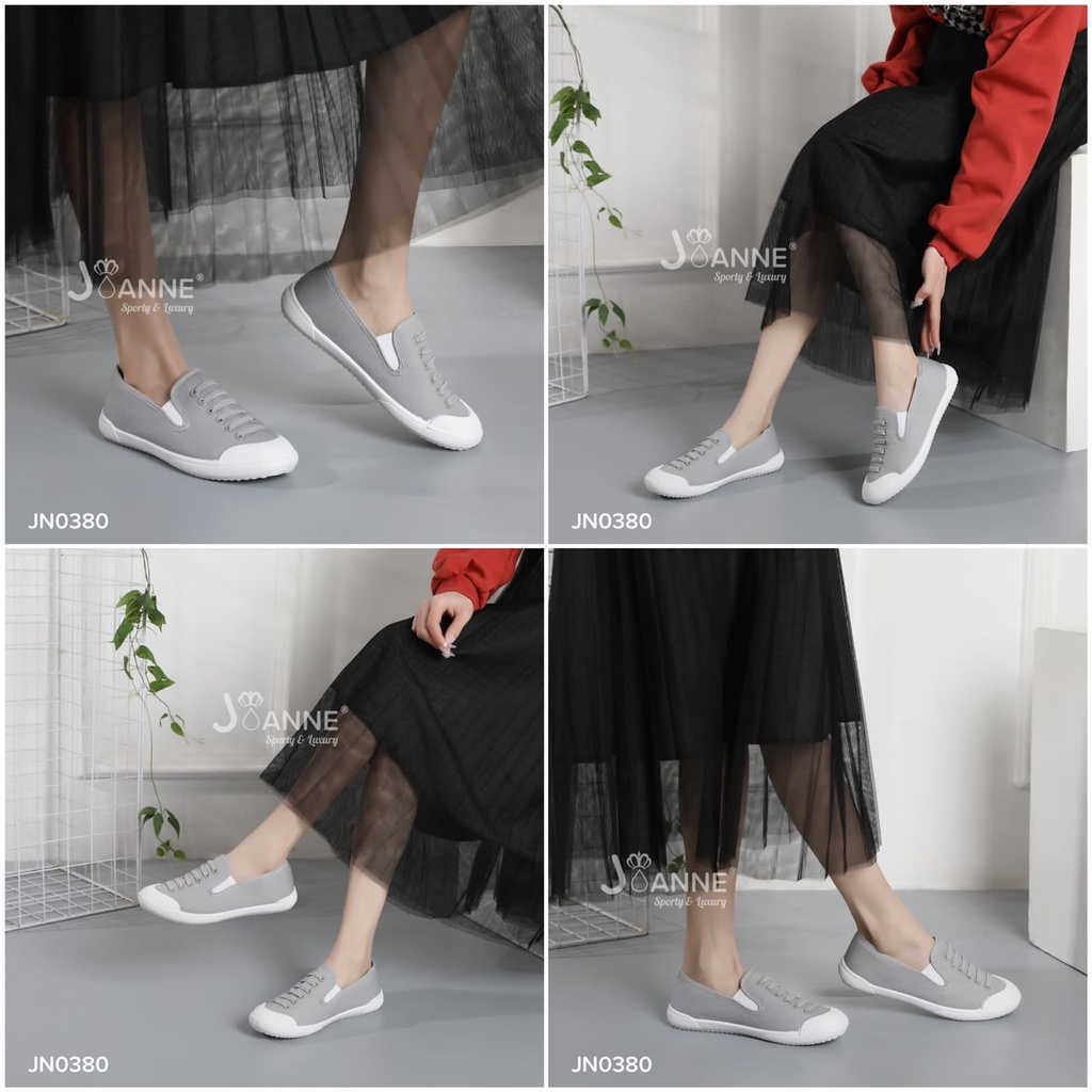 JOANNE Casual FlyKnit Flat Shoes #JN0380 ORIGINAL