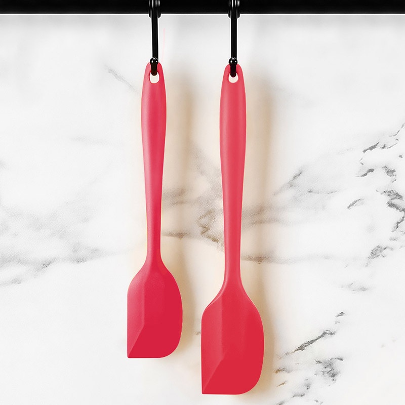 20/28CM Spatula Silikon Tahan Panas / Spatula Masak / Spatula Kue Spatula Silicon Tahan Panas