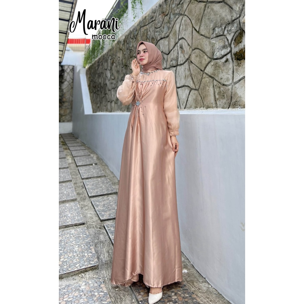 MARANI Gamis kondangan gaun pesta muslimah