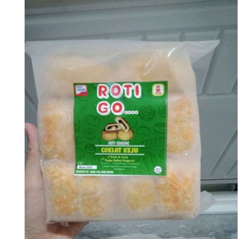 

Roti Go Coklat keju isi 10