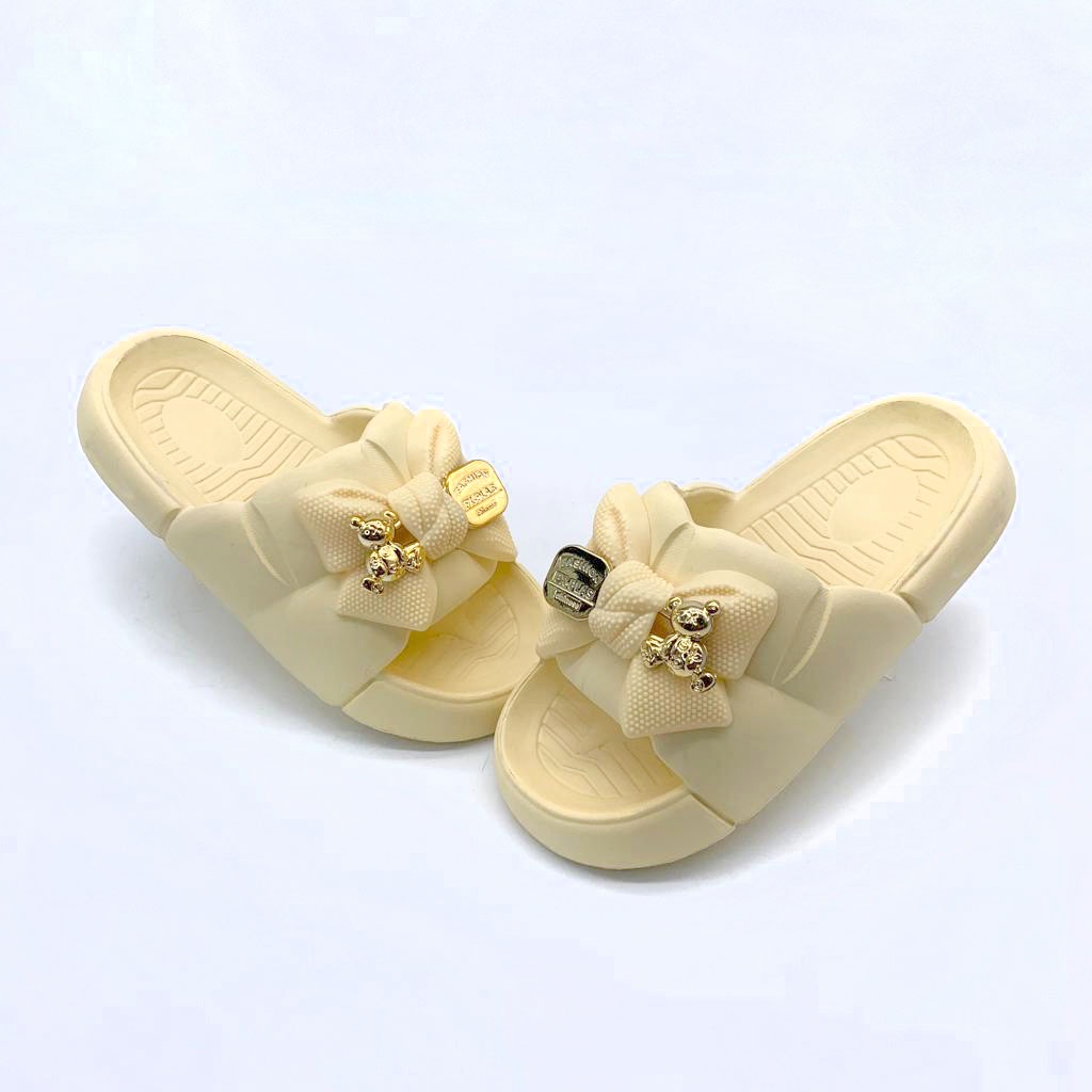 Sandal Wanita Dewasa Sandal Selop Jelly Karet Empuk Elastis Korean Style Terbaru